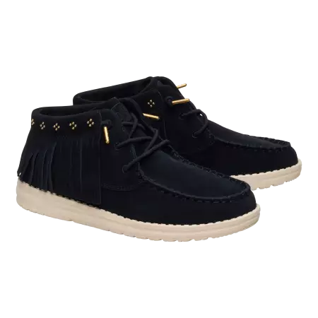 Wendy Mid Fringe Cowgirl Suede