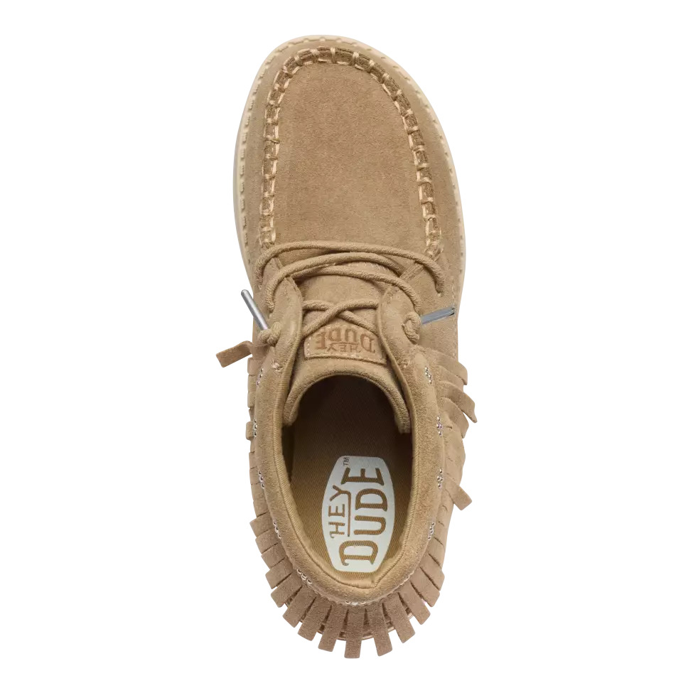 Wendy Mid Fringe Cowgirl Suede